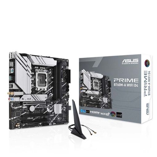 Εικόνα της Asus Prime B760M-A WiFi D4 mATX s1700 (DDR4) 90MB1CX0-M1EAY0