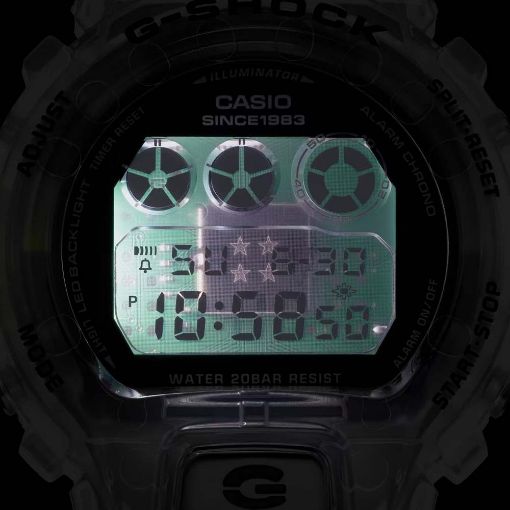 Εικόνα της Ψηφιακό Ρολόι Casio G-Shock 6900 Series Transparent White DW-6940RX-7ER