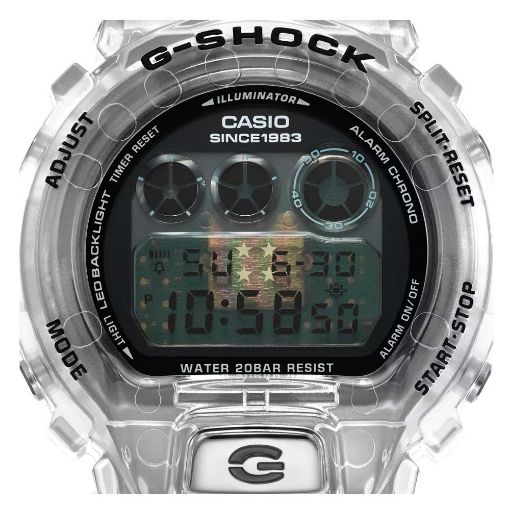 Εικόνα της Ψηφιακό Ρολόι Casio G-Shock 6900 Series Transparent White DW-6940RX-7ER
