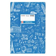 Εικόνα της Typotrust - Τετράδιο Special Doodle Μπλε Ριγέ 50φυλλο 4301