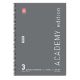 Εικόνα της Typotrust - Τετράδιο Spiral Academy Ριγέ A4 3 Θεμάτων 4543-11 (Διάφορα Χρώματα)