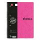 Εικόνα της Typotrust - Τετράδιο Spiral Thema Ριγέ Β5 2 Θεμάτων 4552-17 (Διάφορα Χρώματα)