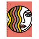 Εικόνα της Typotrust - Τετράδιο Spiral Pop Art Ριγέ Β5 3 Θεμάτων 4553-14