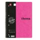 Εικόνα της Typotrust - Τετράδιο Spiral Thema Ριγέ Β5 3 Θεμάτων 4553-17 (Διάφορα Χρώματα)