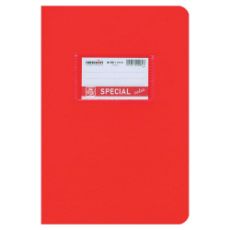 Εικόνα της Typotrust - Τετράδιο Color Ριγέ B5 50φύλλο Κόκκινο 4062