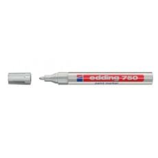 Εικόνα της Μαρκαδόρος Λαδιού Edding 750 Μύτη 4.0 mm Silver 4-750054