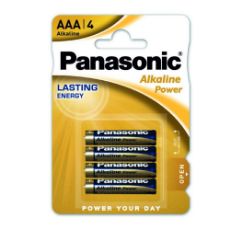 Εικόνα της Αλκαλικές Μπαταρίες Panasonic Alkaline Power AAA 1.5V 4τμχ 9004651