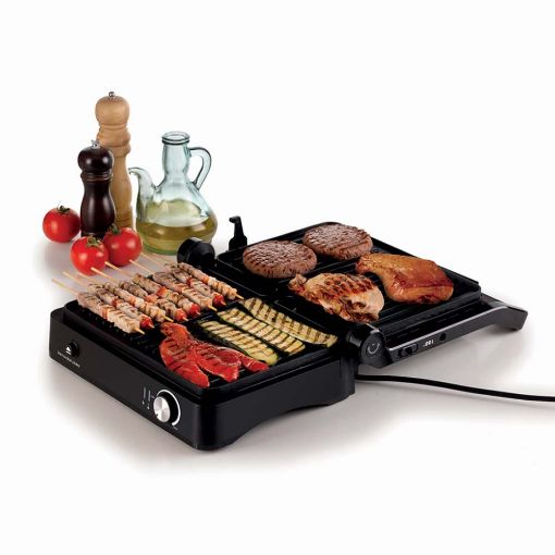 Εικόνα της Τοστιέρα - Γκριλιέρα Ariete 1934/00 MetalGrill 2000W Silver/Black 00C193400AR0