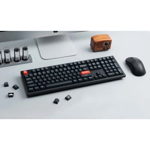 Εικόνα της Πληκτρολόγιο Keychron K10 Pro QMK/VIA Bluetooth K Pro Red Switches Black (US) K10P-H1