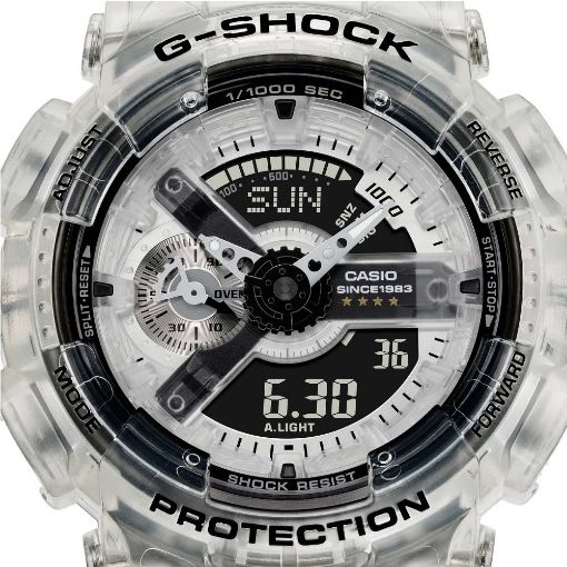 Εικόνα της Ψηφιακό Ρολόι Casio G-Shock 110 Series Transparent White GA-114RX-7A