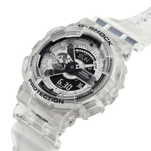 Εικόνα της Ψηφιακό Ρολόι Casio G-Shock 110 Series Transparent White GA-114RX-7A