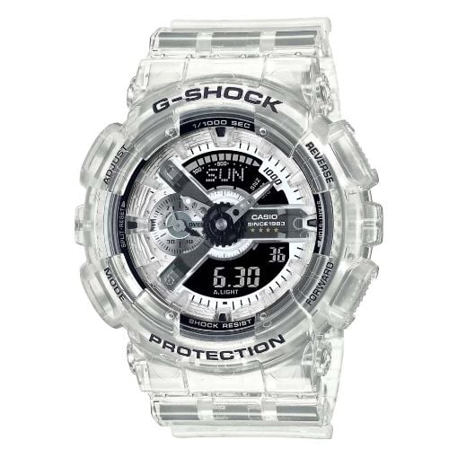 Εικόνα της Ψηφιακό Ρολόι Casio G-Shock 110 Series Transparent White GA-114RX-7A