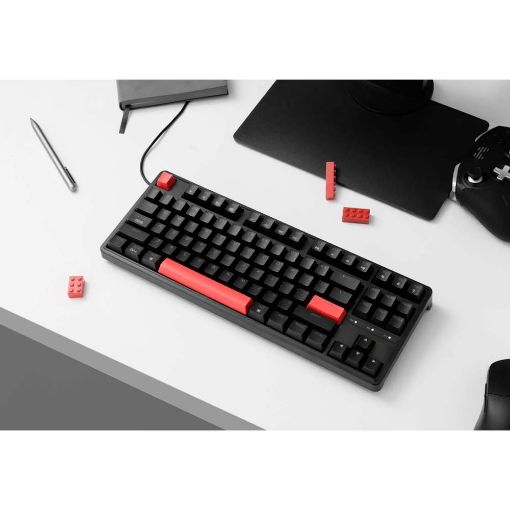 Εικόνα της Πληκτρολόγιο Keychron C3 Pro QMK/VIA Red Switches Black/Red (US) C3P-A1 X003WBIYVH