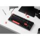 Εικόνα της Πληκτρολόγιο Keychron C3 Pro QMK/VIA Red Switches Black/Red (US) C3P-A1 X003WBIYVH