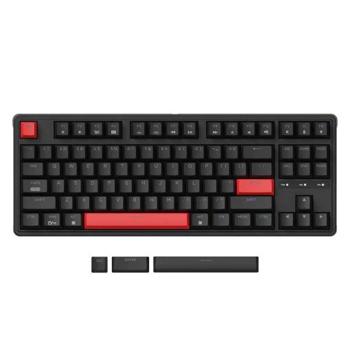 Εικόνα της Πληκτρολόγιο Keychron C3 Pro QMK/VIA Red Switches Black/Red (US) C3P-A1 X003WBIYVH