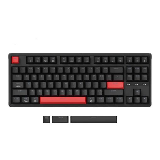 Εικόνα της Πληκτρολόγιο Keychron C3 Pro QMK/VIA Brown Switches Black/Red (US) C3P-A3 X003W749LZ