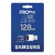 Εικόνα της Κάρτα Μνήμης microSDXC Samsung Pro Plus 128GB UHS-I U3 V30 A2 + USB Reader MB-MD128SB/WW