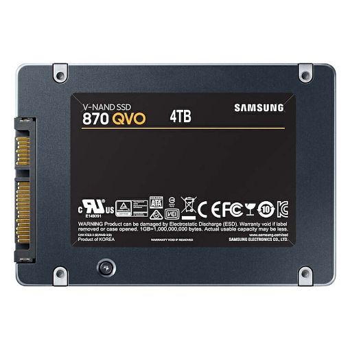 Εικόνα της Δίσκος SSD Samsung 870 QVO 2.5" 4TB Sata III MZ-77Q4T0BW