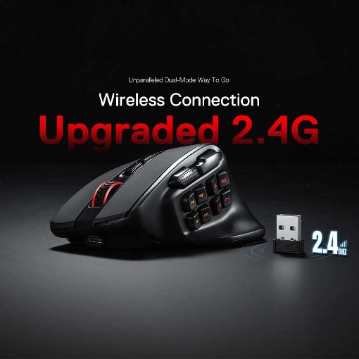 Εικόνα της Ποντίκι Redragon M811 Aatrox Black