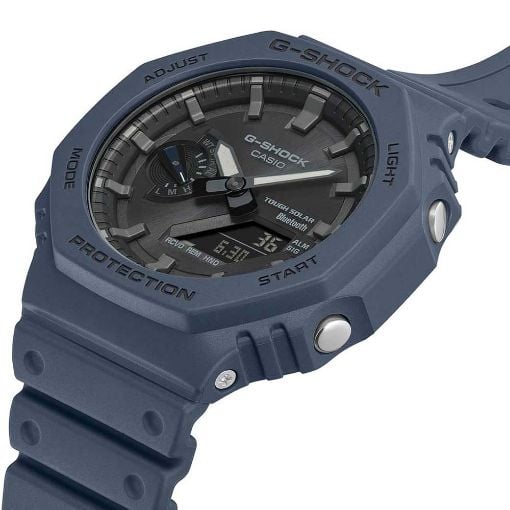 Εικόνα της Ψηφιακό - Αναλογικό Ρολόι Casio G-Shock Tough Solar Bluetooth Blue GA-B2100-2AER