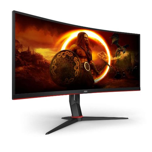 Εικόνα της Οθόνη AOC CU34G2XP/BK 34" Curved UltraWide VA Quad HD Vesa DisplayHDR 400