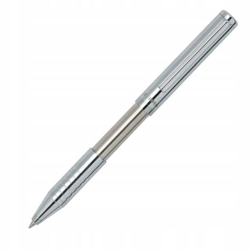 Εικόνα της Στυλό Zebra Expandable Ballpoint SL-F1 0.7mm Blue Inκ Royal Silver 00578