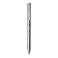 Εικόνα της Στυλό Zebra Expandable Ballpoint SL-F1 0.7mm Blue Inκ Royal Silver 00578