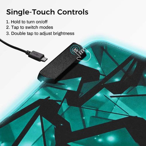 Εικόνα της Mouse Pad Eureka Ergonomic JC-01 RGB