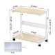 Εικόνα της Eureka Ergonomic Τροχήλατη Βάση PC White ARCH-MW-EU