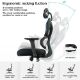 Εικόνα της Gaming Chair Eureka Ergonomic Norn Black/Βlue ERK-GC06-BU-V1
