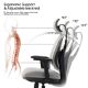 Εικόνα της Καρέκλα Γραφείου Eureka Ergonomic Flex White/Black ERK-OC10-OW