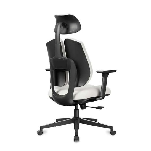 Εικόνα της Καρέκλα Γραφείου Eureka Ergonomic Flex White/Black ERK-OC10-OW