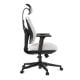 Εικόνα της Καρέκλα Γραφείου Eureka Ergonomic Flex White/Black ERK-OC10-OW