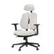 Εικόνα της Καρέκλα Γραφείου Eureka Ergonomic Flex White/Black ERK-OC10-OW