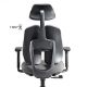 Εικόνα της Καρέκλα Γραφείου Eureka Ergonomic Flex Grey/Black ERK-OC10-GY