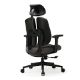 Εικόνα της Καρέκλα Γραφείου Eureka Ergonomic Flex Grey/Black ERK-OC10-GY