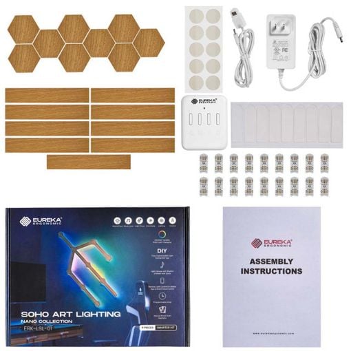 Εικόνα της Eureka Ergonomic Soho Art Lighting ERK-LSL-01
