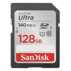 Εικόνα της Κάρτα Μνήμης SDXC SanDisk Ultra 128GB HS-I U1 A1 Grey SDSDUNB-128G-GN6IN