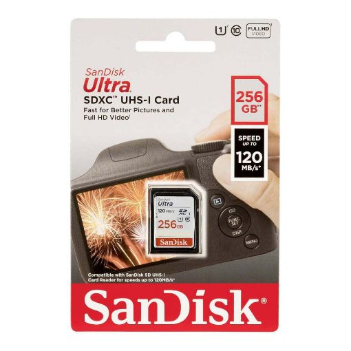 Εικόνα της Κάρτα Μνήμης SDXC SanDisk Ultra 256GB UHS-I U1 A1 Grey SDSDUNC-256G-GN6IN