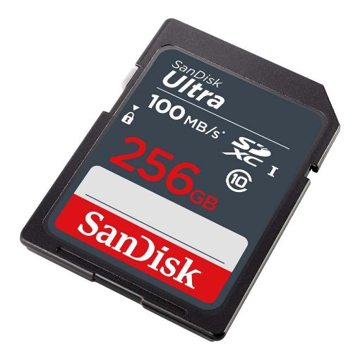 Εικόνα της Κάρτα Μνήμης SDXC SanDisk Ultra 256GB Class 10 UHS-I Black SDSDUNR-256G-GN3IN