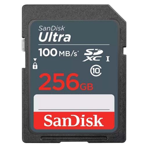 Εικόνα της Κάρτα Μνήμης SDXC SanDisk Ultra 256GB Class 10 UHS-I Black SDSDUNR-256G-GN3IN