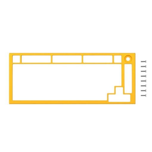 Εικόνα της Top Frame Glorious PC Gaming Race GMMK Pro Golden Yellow GATA-1664