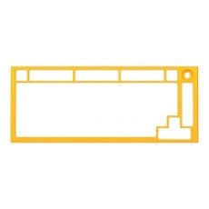 Εικόνα της Top Frame Glorious PC Gaming Race GMMK Pro Golden Yellow GATA-1664