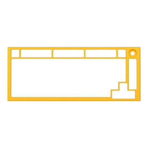 Εικόνα της Top Frame Glorious PC Gaming Race GMMK Pro Golden Yellow GATA-1664
