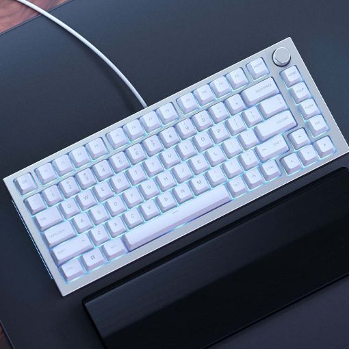 Εικόνα της Barebone Glorious PC Gaming Race The GMMK Pro 75% ANSI Layout White Ice/Silver GATA-1375