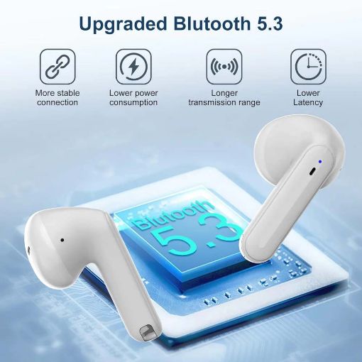 Εικόνα της True Wireless Earphones Blackview Airbuds 7 Bluetooth White
