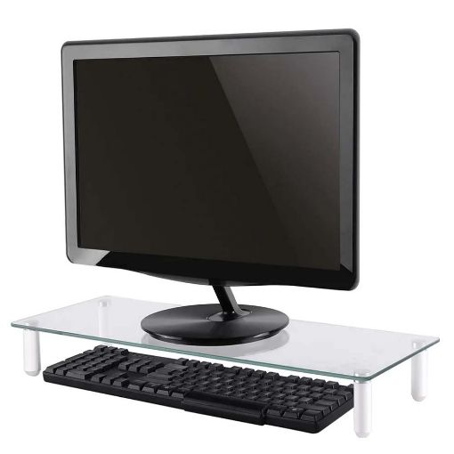 Εικόνα της Επιτραπέζια Βάση Neomounts Riser Transparent NSMONITOR10