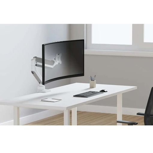 Εικόνα της Monitor Arm Desk Mount Neomounts 17-49" Curved Ultra-Wide Full Motion White DS70PLUS-450WH1