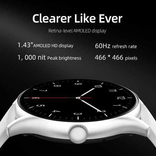 Εικόνα της Smartwatch QCY GT S8 Gray