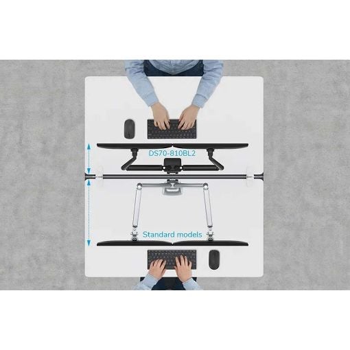 Εικόνα της Monitor Arm Desk Mount Neomounts 17-32" Dual Full Motion DS70-810BL2